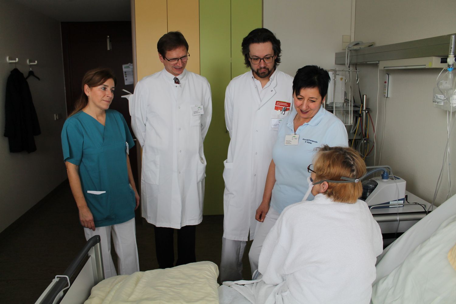 Ulrike Kast, Dr. Bernhard Keim, Dr. Timo Deininger, Remzija Nuhic.